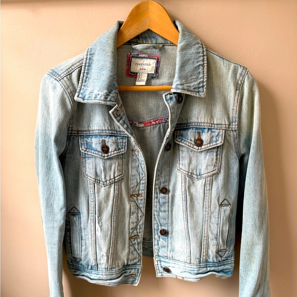 Denim Jacket - Light Wash